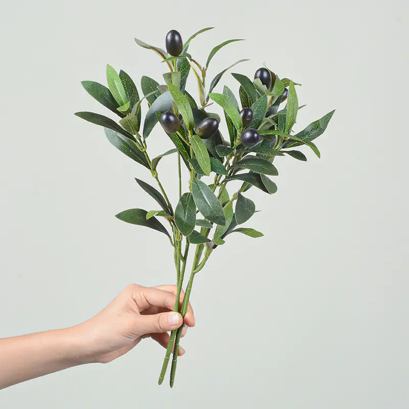 Artificial Olive Branch Arrangement