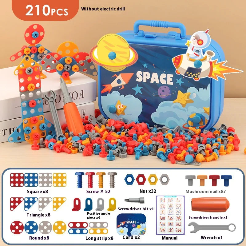 Kids' Electric Screw Tool Box