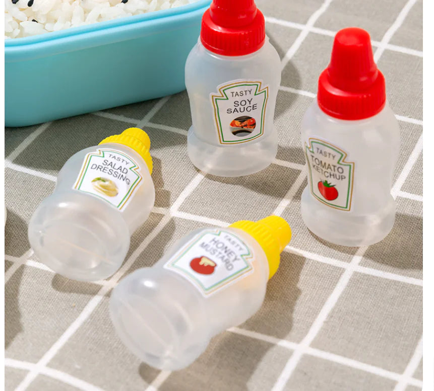 Condiment Keychain Bottle