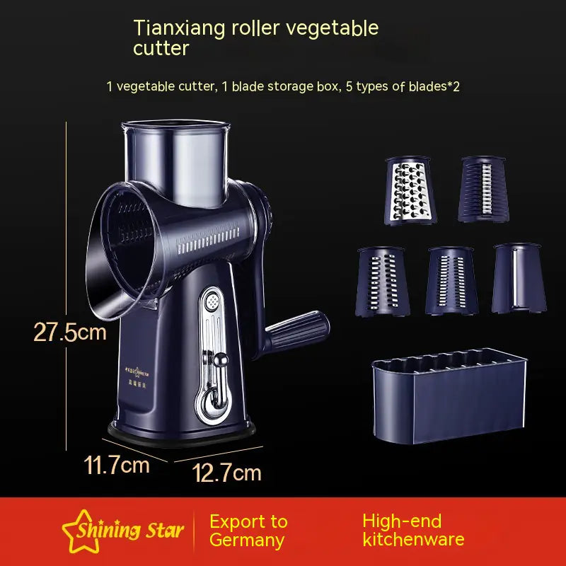🥕🧅 Multi-Function Vegetable Chopper & Slicer Gadget
