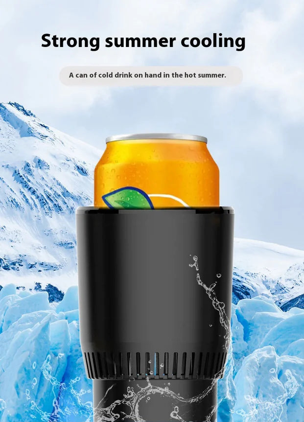 12V Car Cup Cooler & Warmer | Enfría y Calienta tu Bebida en el Auto al Instante